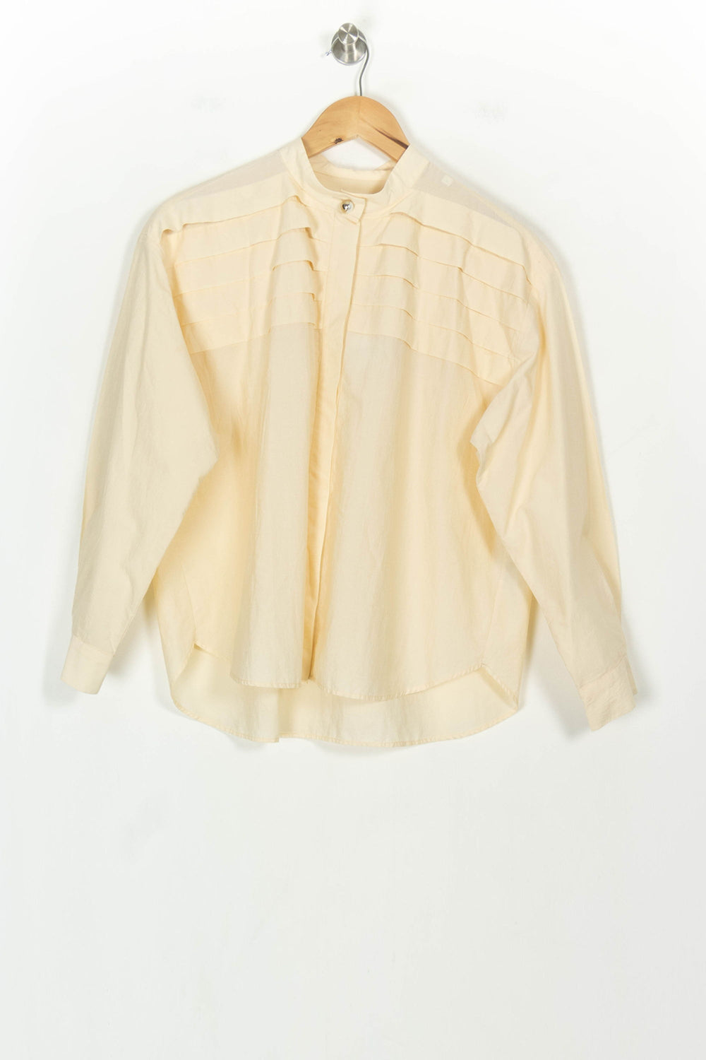 Blouse Jaune - Taille XS/34 de la marque Sandro | PARAD111980 - Vendu par Paradigme - Image 2