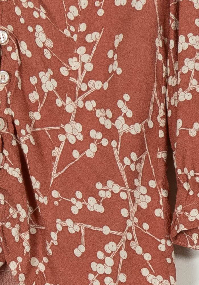 Blouse Rouille et Écru - Taille XS/34 de la marque Rouje | PARAD111986 - Vendu par Paradigme - Image 3