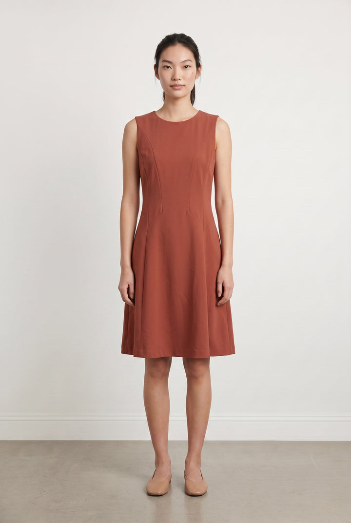 Robe Sans Manches Rose - Taille M/38 de la marque La Fée Maraboutée | PARAD111988 - Vendu par Paradigme - Image 1