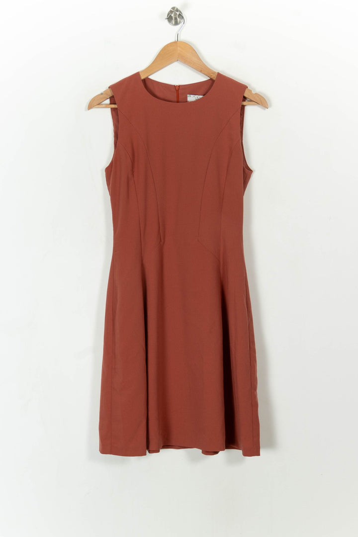 Robe Sans Manches Rose - Taille M/38 de la marque La Fée Maraboutée | PARAD111988 - Vendu par Paradigme - Image 2