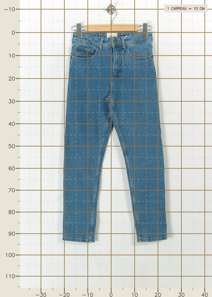 Jean Bleu - Taille XS/34 de la marque Sézane | PARAD111994 - Vendu par Paradigme - Image 4