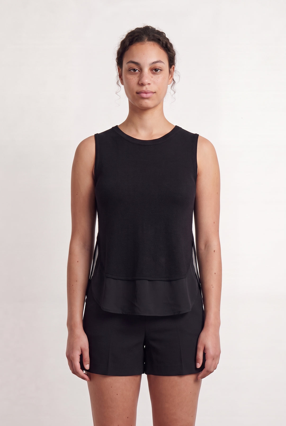 Débardeur Noir - Taille L/40 de la marque Sandro | PARAD111995 - Vendu par Paradigme - Image 1
