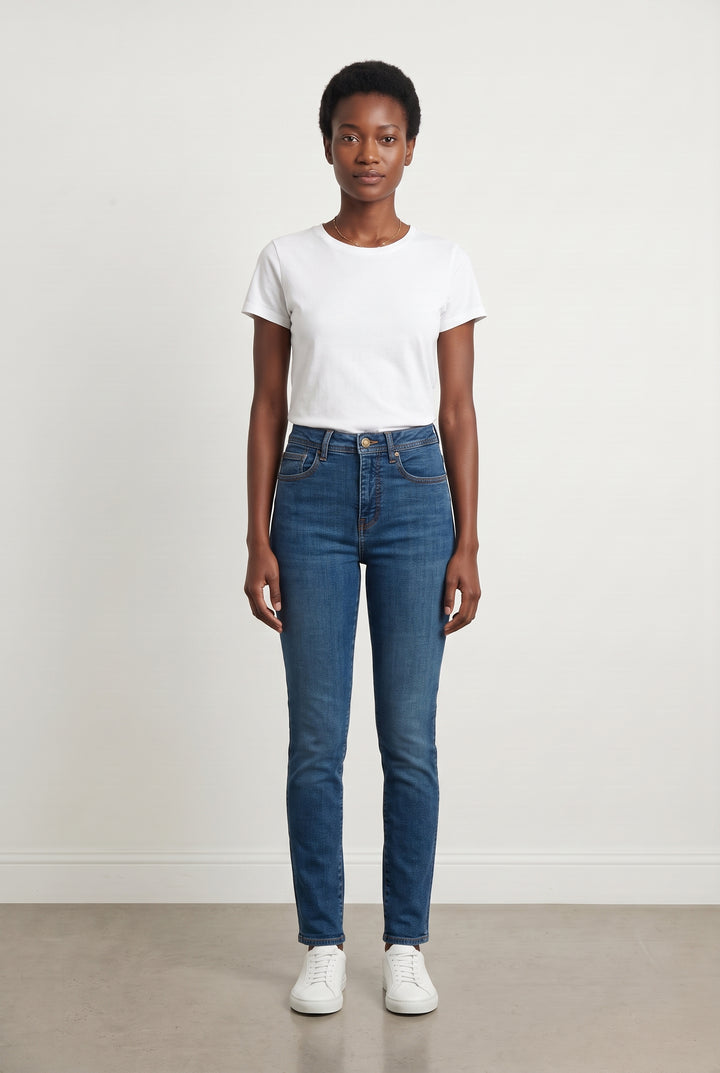 Jean Bleu - Taille M/38 de la marque Sézane | PARAD112010 - Vendu par Paradigme - Image 1