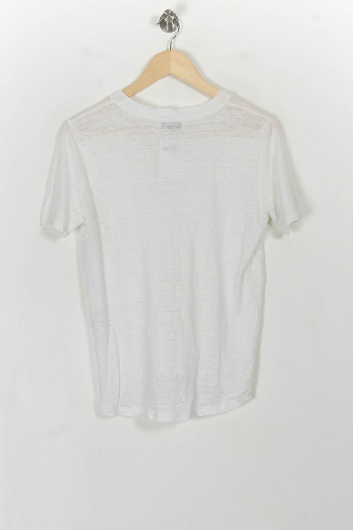 Tee-shirt Blanc - Taille S/36 de la marque Samsoe Samsoe | PARAD112012 - Vendu par Paradigme - Image 5