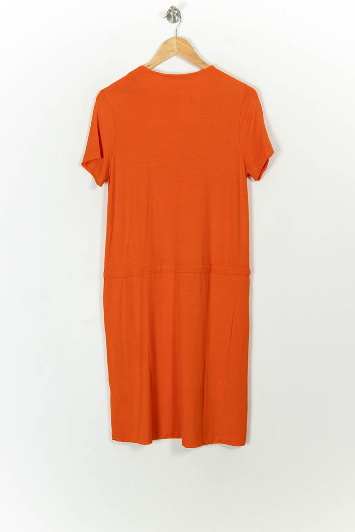 Robe Orange - Taille S/36 de la marque La Fée Maraboutée | PARAD112014 - Vendu par Paradigme - Image 5