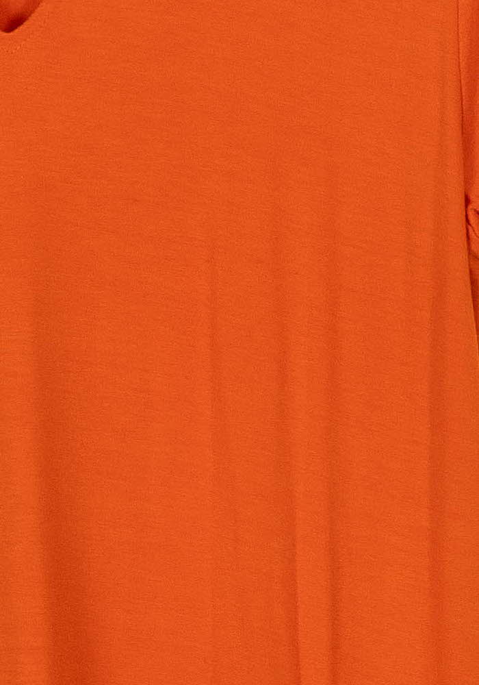 Robe Orange - Taille S/36 de la marque La Fée Maraboutée | PARAD112014 - Vendu par Paradigme - Image 3