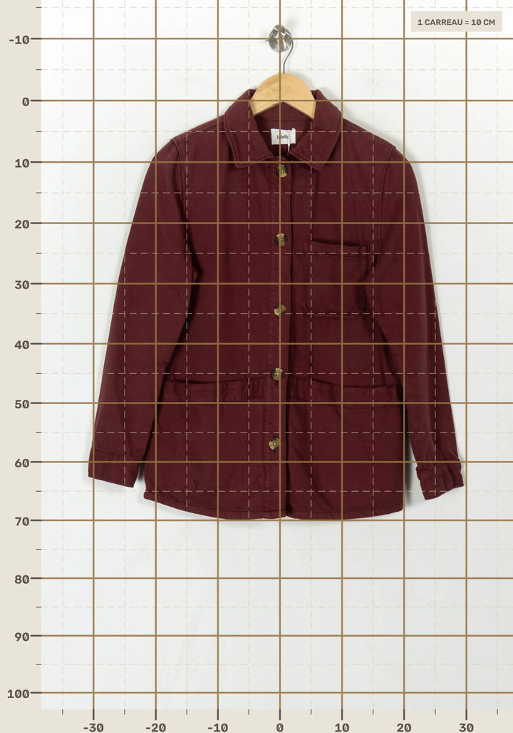 Veste Bordeaux - Taille XS/34 de la marque Labdip | PARAD112016 - Vendu par Paradigme - Image 4