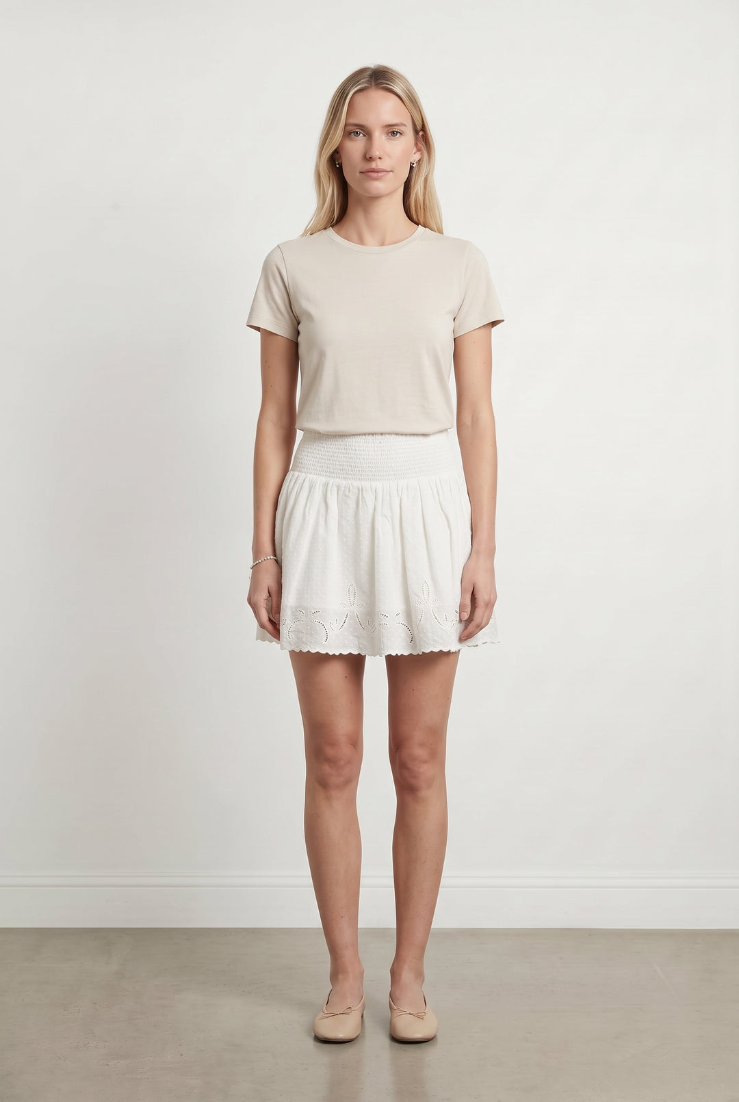Jupe Beige - Taille M/38