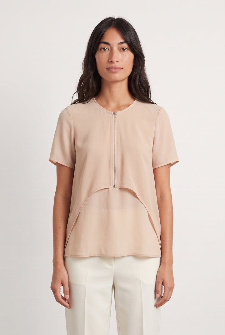 Top Beige - Taille S/36