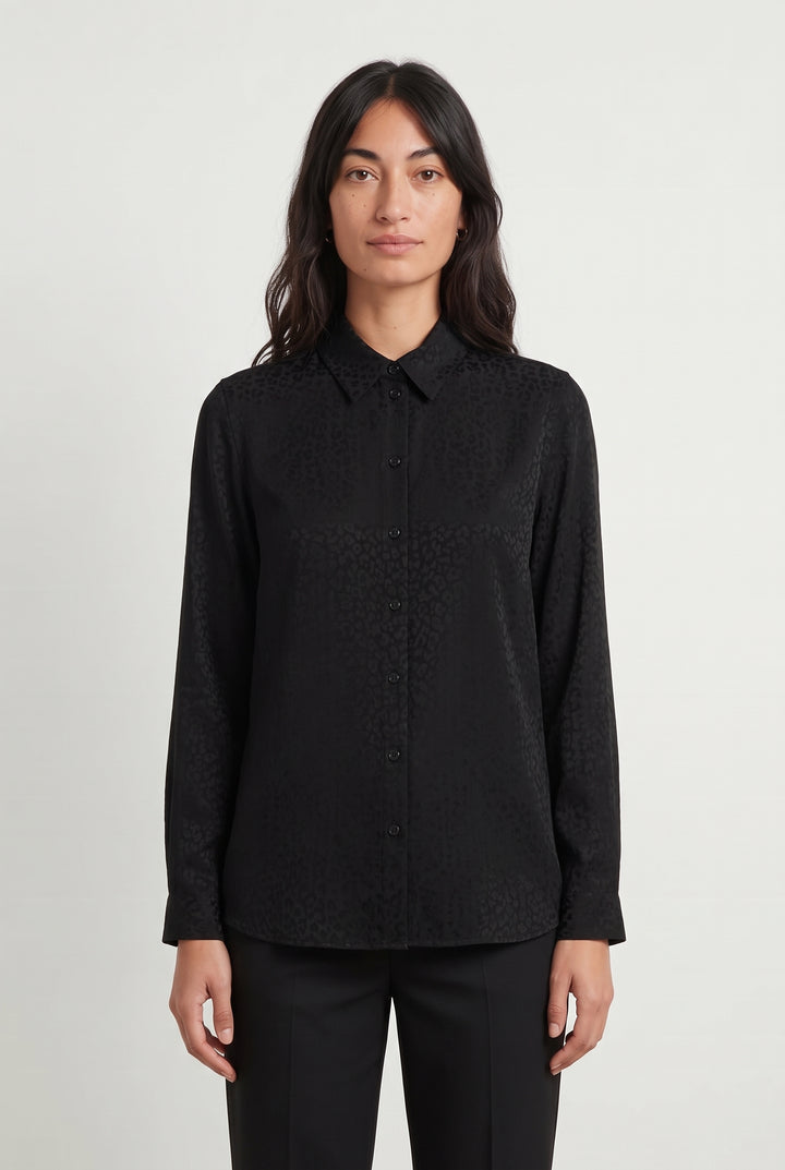 Chemisier Noire - Taille XS/34
