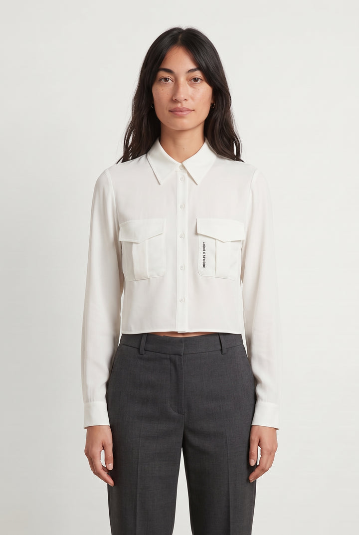 Chemisier Blanche - Taille S/36