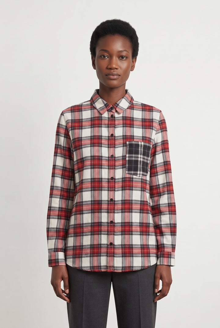 Chemisier Rouge - Taille XS/34