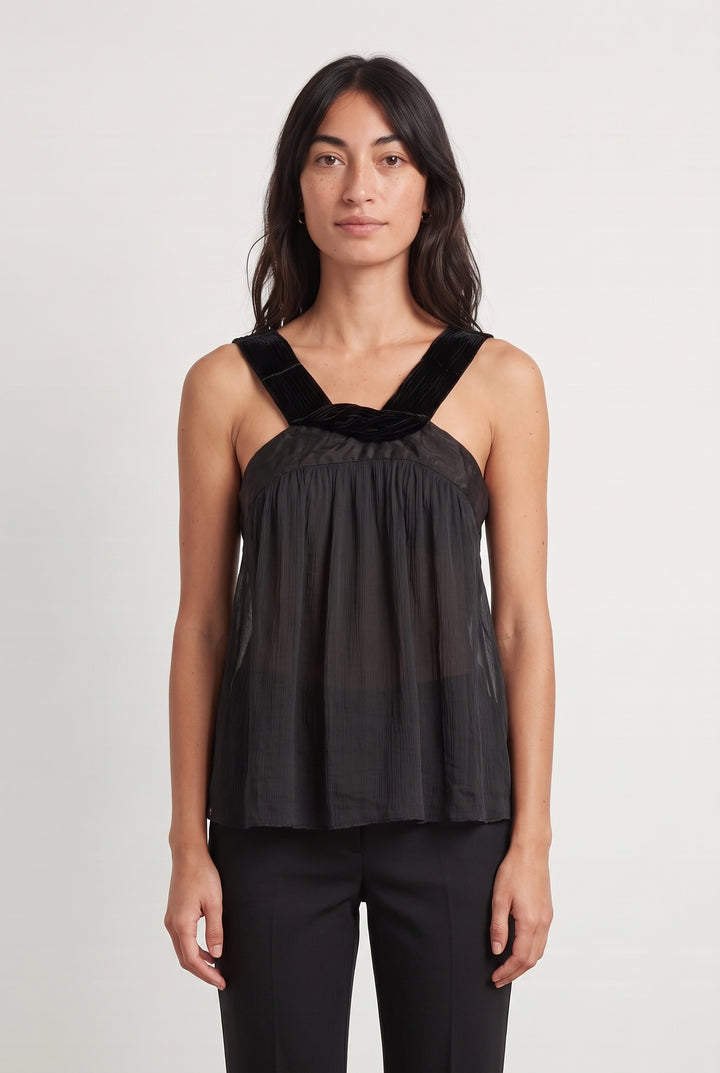 Top Noir - Taille S/36 de la marque Kookai | PARAD112189 - Vendu par Paradigme - Image 1