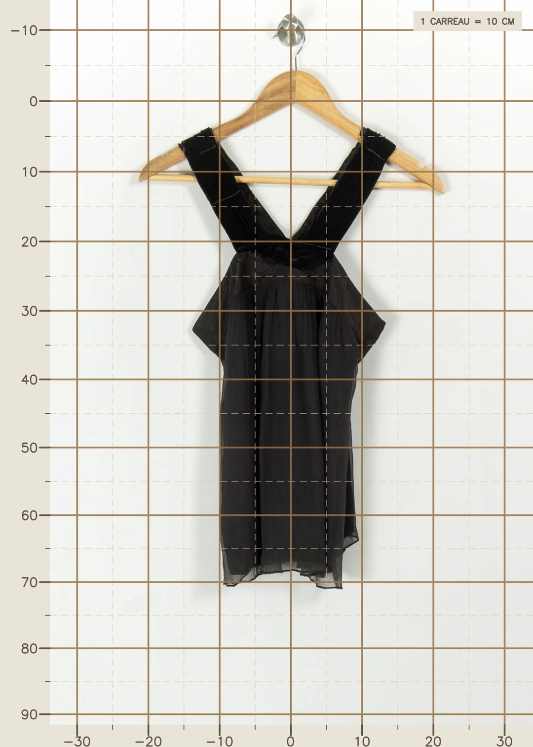 Top Noir - Taille S/36 de la marque Kookai | PARAD112189 - Vendu par Paradigme - Image 4