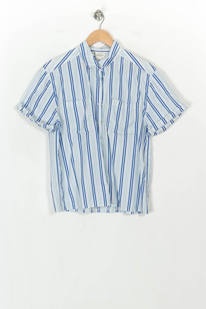 Chemise Bleu et Blanc - Taille L/40 de la marque Petite Mendigote | PARAD112191 - Vendu par Paradigme - Image 2