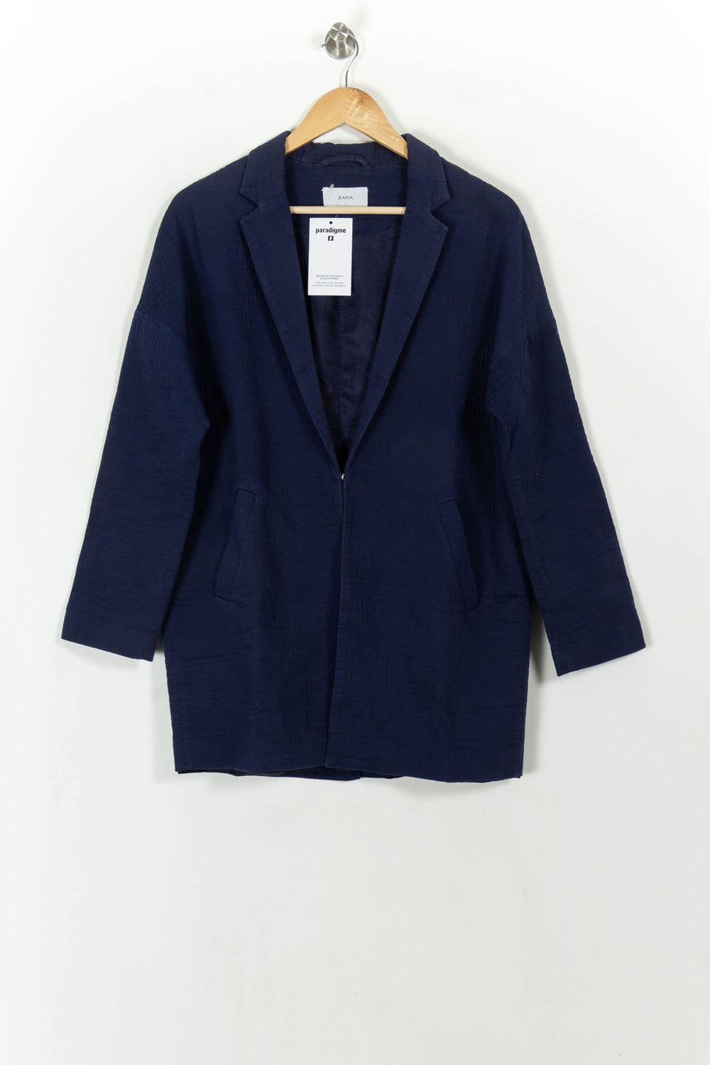 Blazer Bleu - Taille M/38 de la marque ZAPA | PARAD112192 - Vendu par Paradigme - Image 2