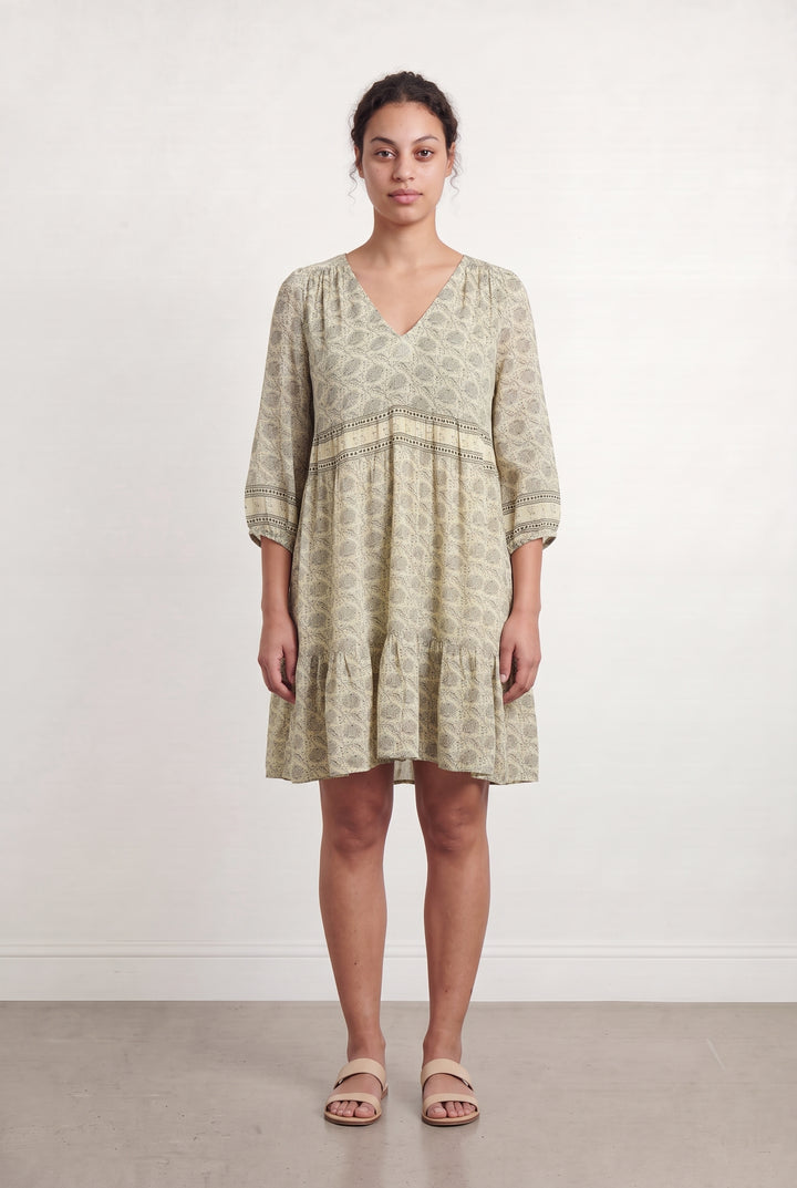 Robe Bohème Beige - Taille L/40 de la marque ba&sh | PARAD112194 - Vendu par Paradigme - Image 1