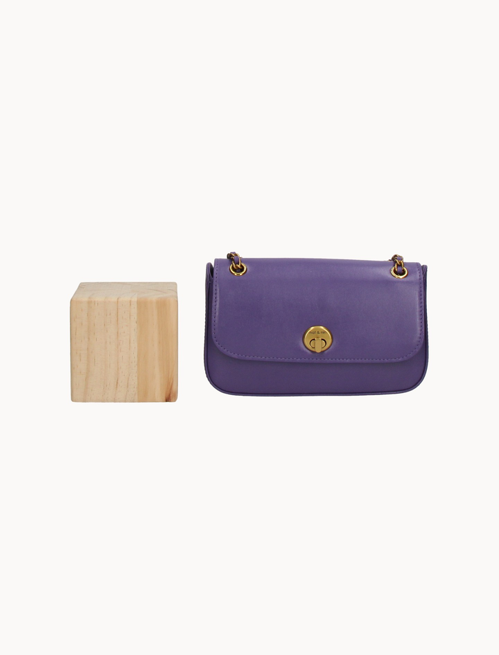 Sac Porté Épaule Violet - Taille T.U. de la marque Nat &amp; Nin | PARAD112196 - Vendu par Paradigme - Image 3