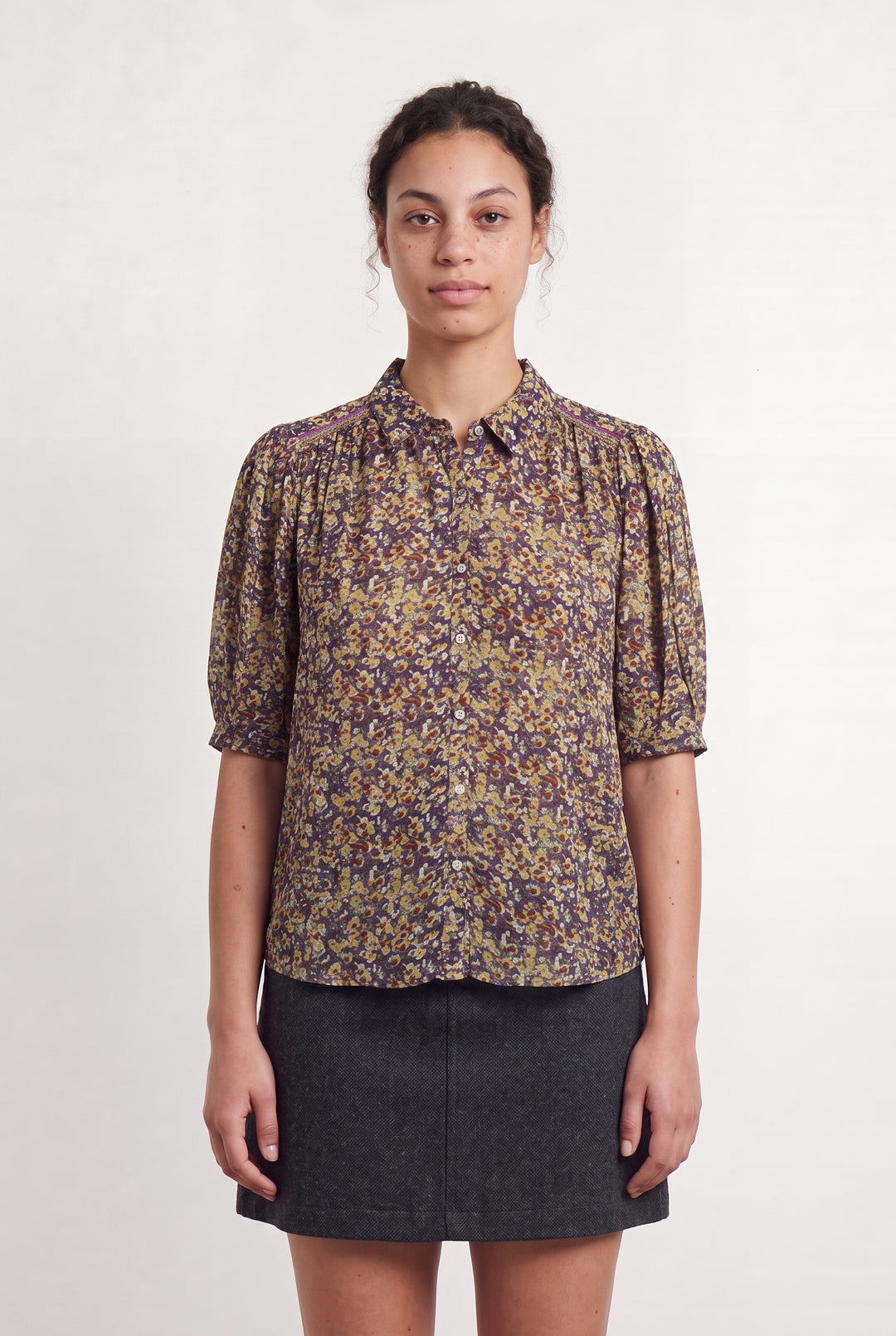 Blouse Multicolore - Taille L/40 de la marque ba&sh | PARAD112197 - Vendu par Paradigme - Image 1