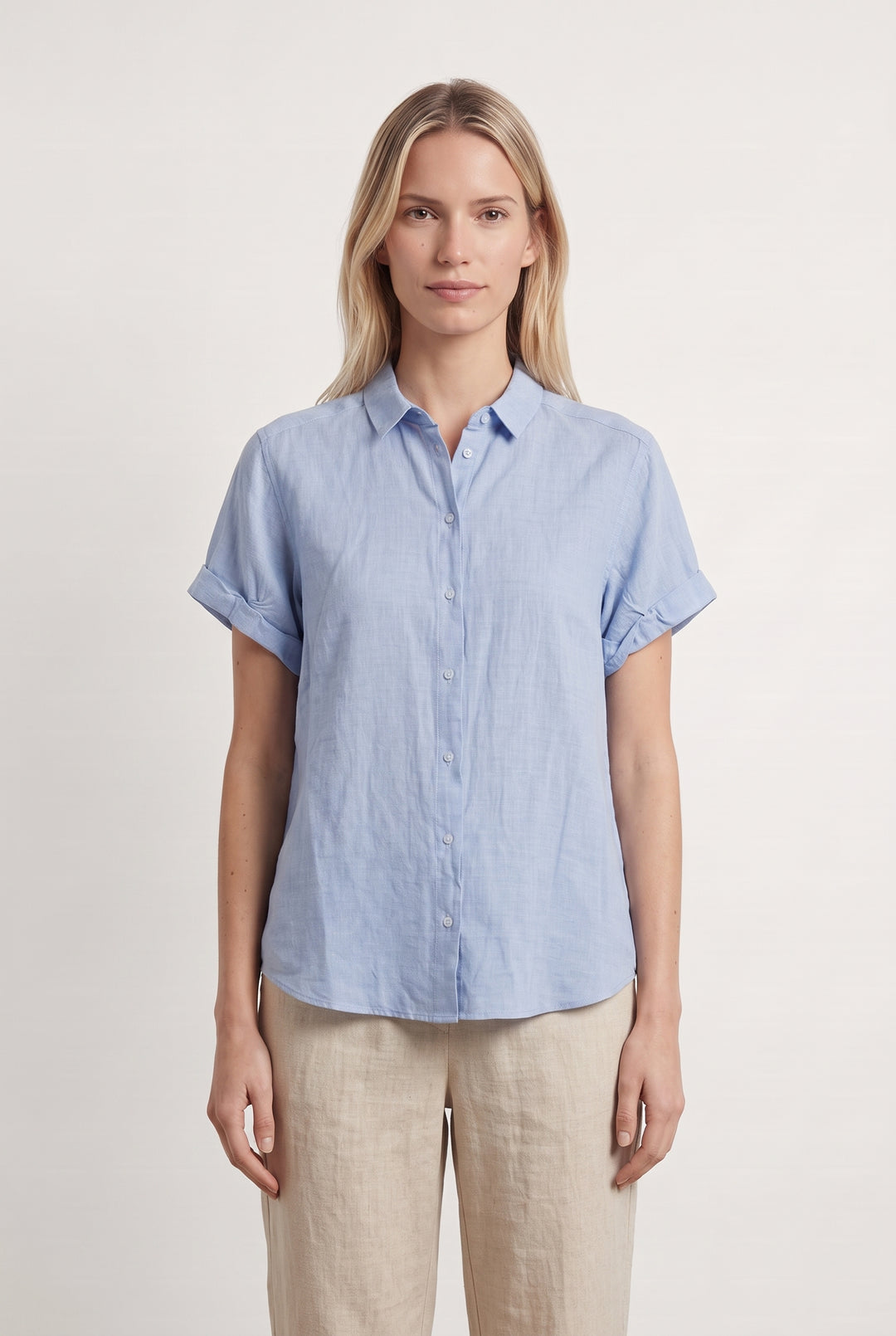 Chemise Bleu - Taille M/38 de la marque Sud express | PARAD112198 - Vendu par Paradigme - Image 1