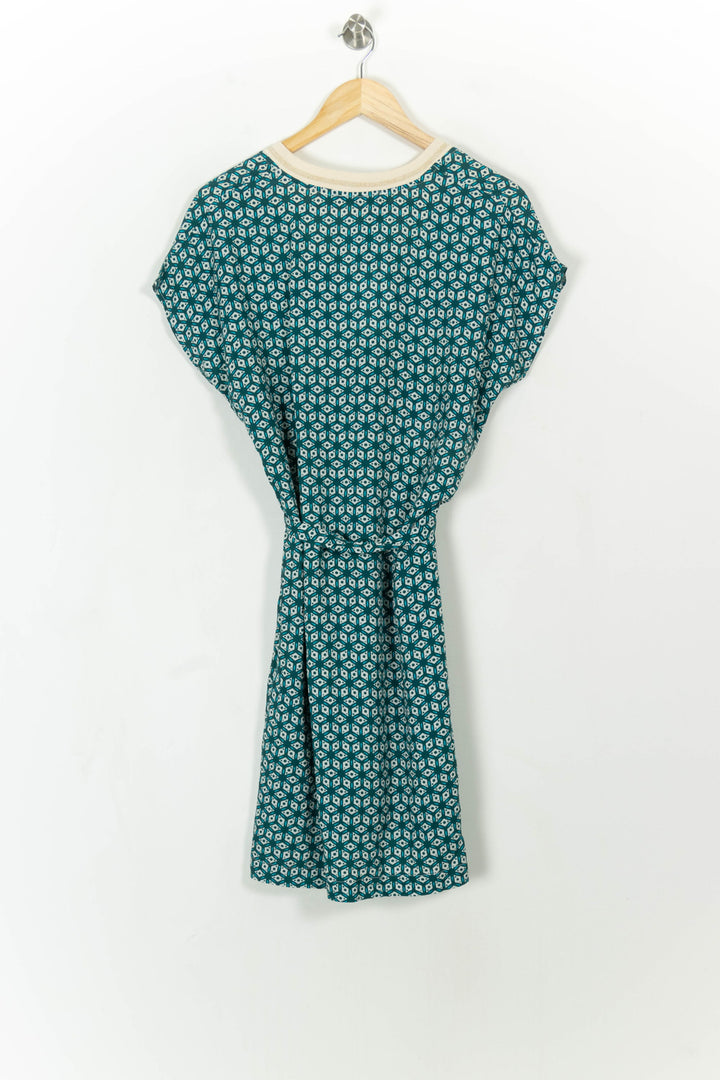 Robe Verte et Blanche - Taille XL/42 de la marque La Fée Maraboutée | PARAD112206 - Vendu par Paradigme - Image 5