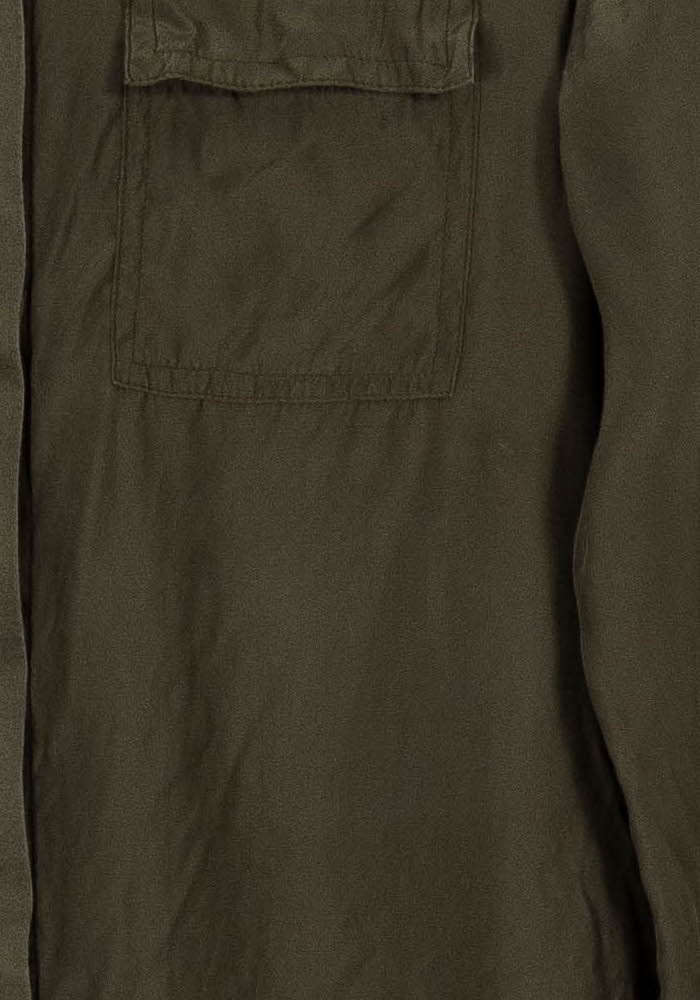 Chemise Verte - Taille S/36 de la marque Caroll | PARAD112207 - Vendu par Paradigme - Image 3