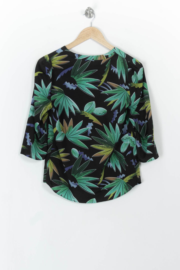Blouse Noire et Verte - Taille S/36 de la marque Claudie Pierlot | PARAD112208 - Vendu par Paradigme - Image 5