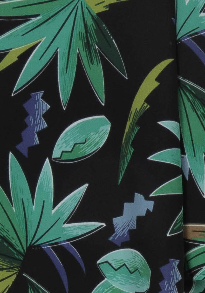 Blouse Noire et Verte - Taille S/36 de la marque Claudie Pierlot | PARAD112208 - Vendu par Paradigme - Image 3