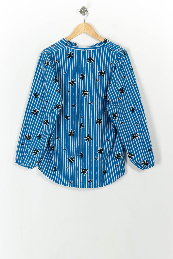 Blouse Bleue et Blanche - Taille XL/42 de la marque One Step | PARAD112209 - Vendu par Paradigme - Image 5