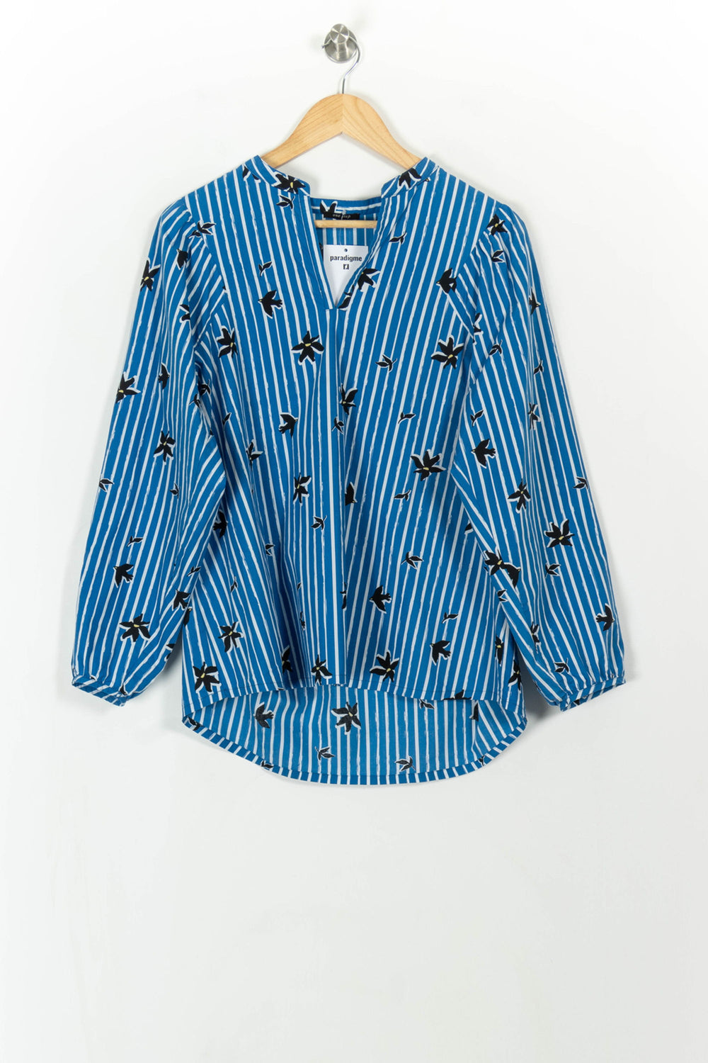 Blouse Bleue et Blanche - Taille XL/42 de la marque One Step | PARAD112209 - Vendu par Paradigme - Image 2