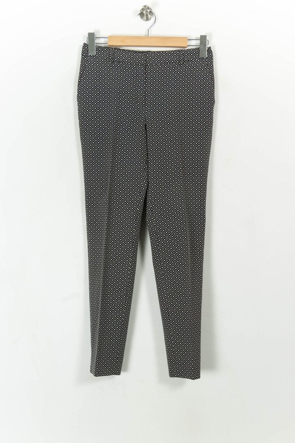 Pantalon Cigarette Noir et Blanc - Taille S/36 de la marque Maison 123 | PARAD112210 - Vendu par Paradigme - Image 2
