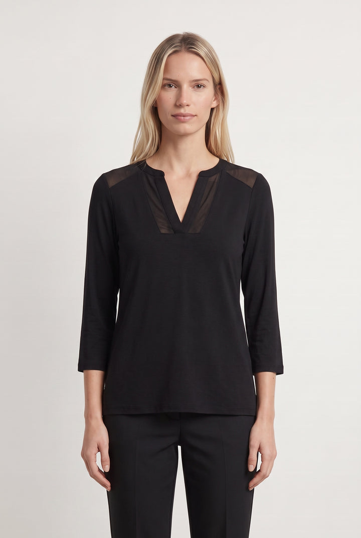 Blouse Noire - Taille S/36 de la marque Maison 123 | PARAD112212 - Vendu par Paradigme - Image 1