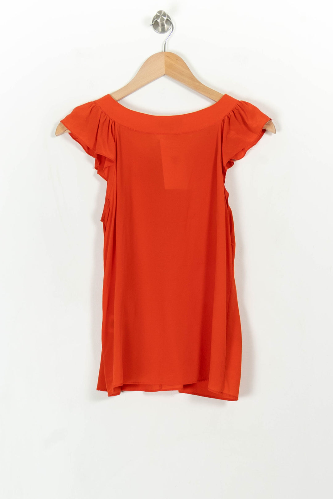 Blouse Orange - Taille S/36 de la marque Caroll | PARAD112213 - Vendu par Paradigme - Image 5