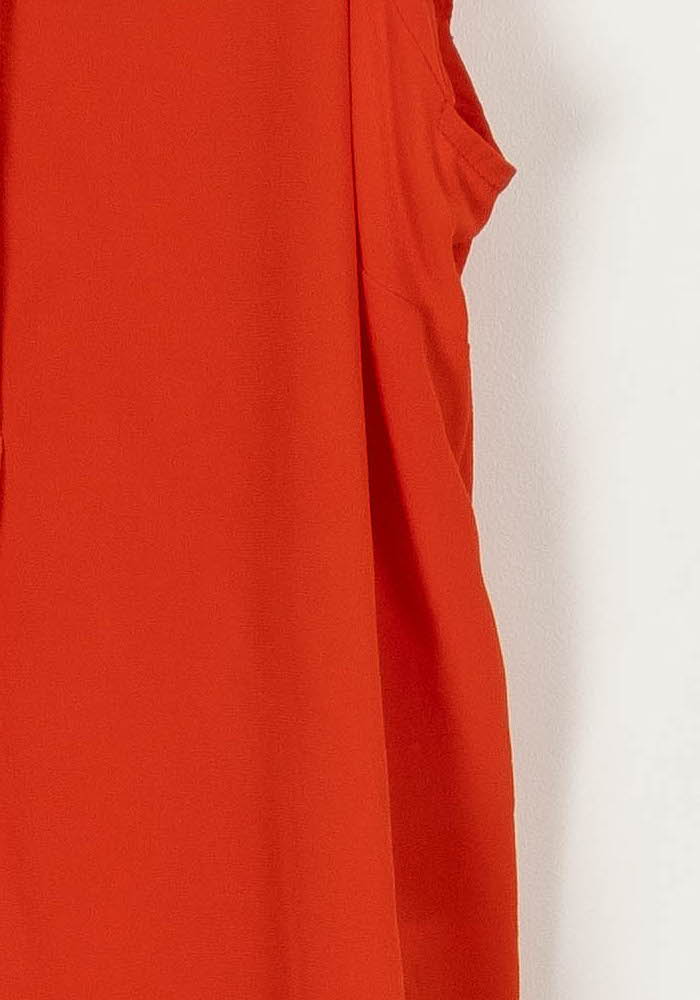 Blouse Orange - Taille S/36 de la marque Caroll | PARAD112213 - Vendu par Paradigme - Image 3