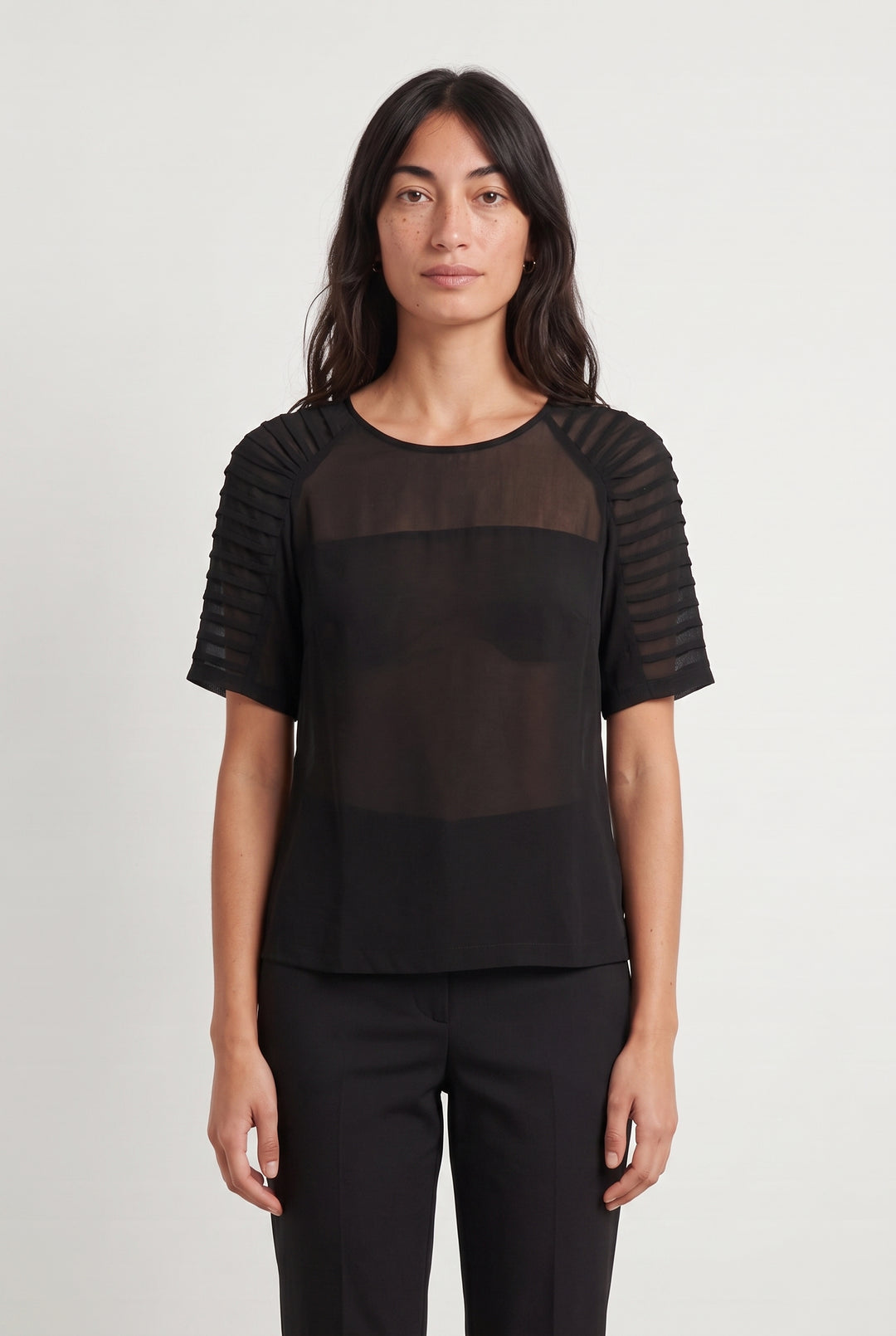 Blouse Noire - Taille S/36 de la marque Gerard Darel | PARAD112214 - Vendu par Paradigme - Image 1
