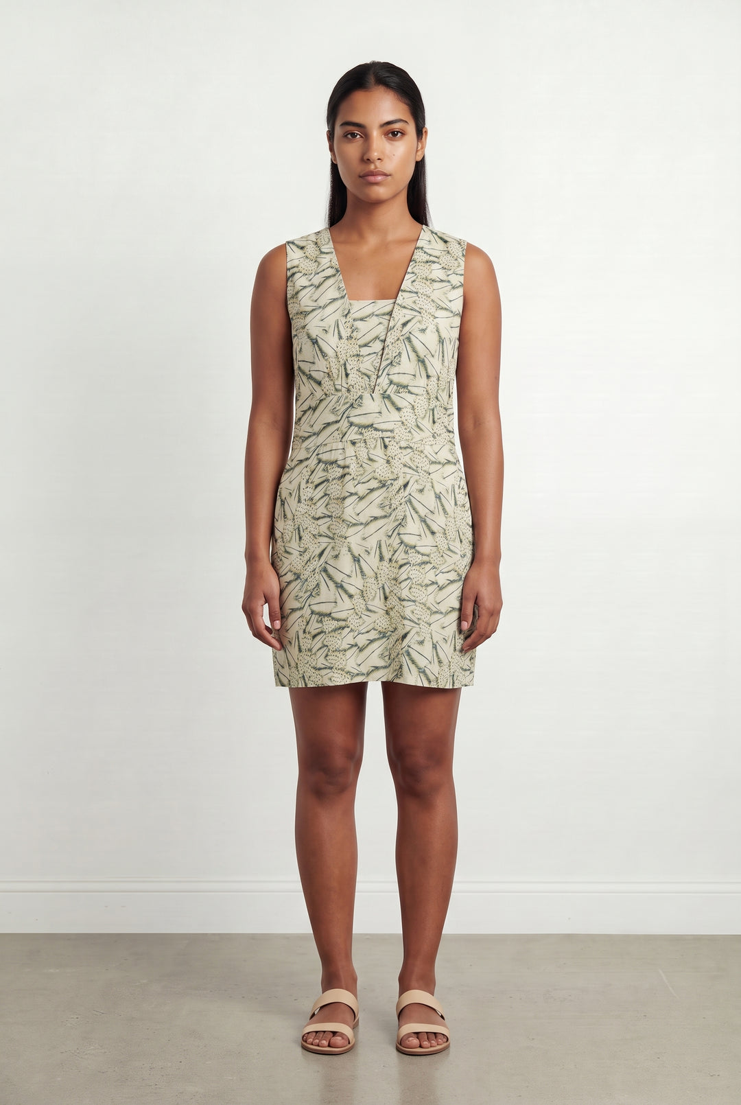 Robe Imprimée Multicolore - Taille L/40 de la marque IKKS | PARAD112216 - Vendu par Paradigme - Image 1
