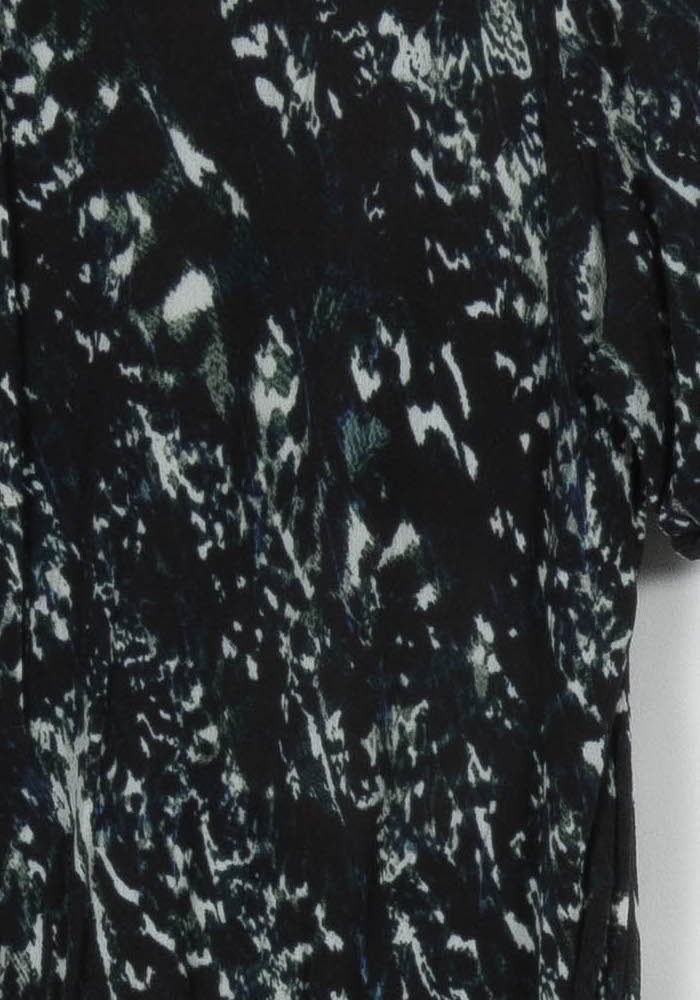 Robe Courte Noire et Bleue - Taille M/38 de la marque IKKS | PARAD112217 - Vendu par Paradigme - Image 3