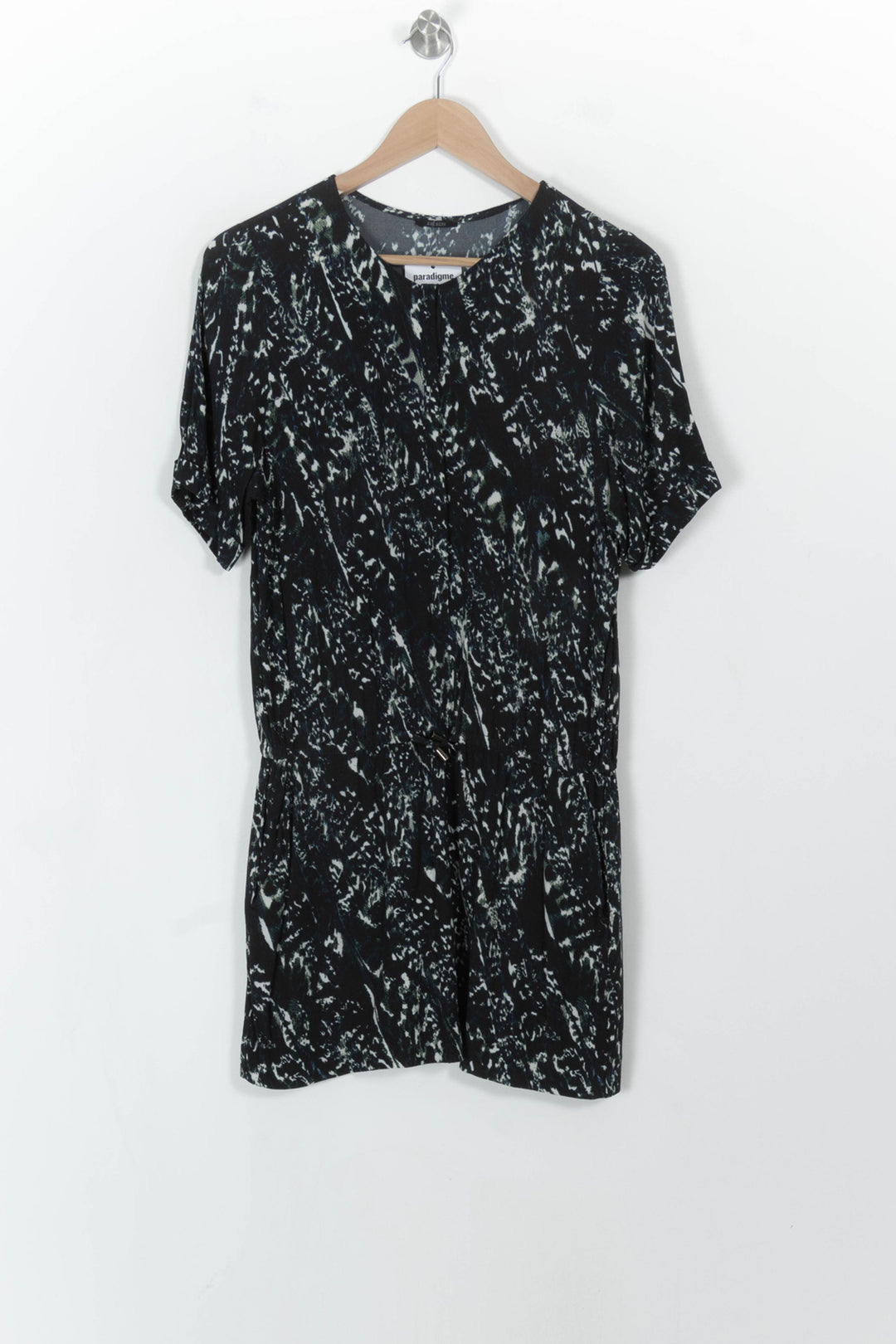 Robe Courte Noire et Bleue - Taille M/38 de la marque IKKS | PARAD112217 - Vendu par Paradigme - Image 2