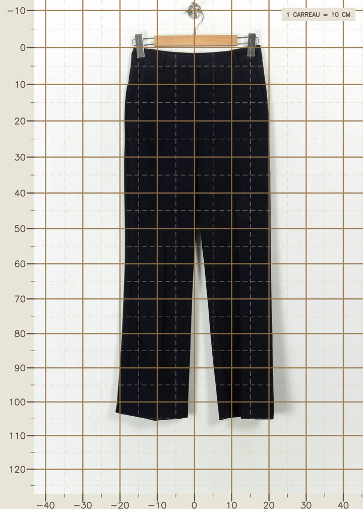 Pantalon Bleu - Taille M/38 de la marque IKKS | PARAD112218 - Vendu par Paradigme - Image 4