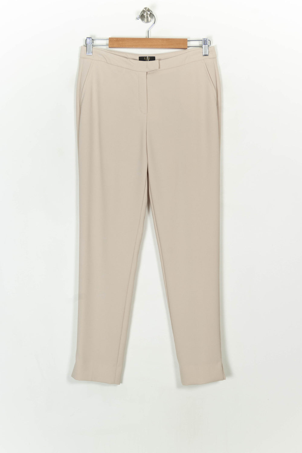 Pantalon Cigarette Beige - Taille M/38 de la marque Maison 123 | PARAD112225 - Vendu par Paradigme - Image 2