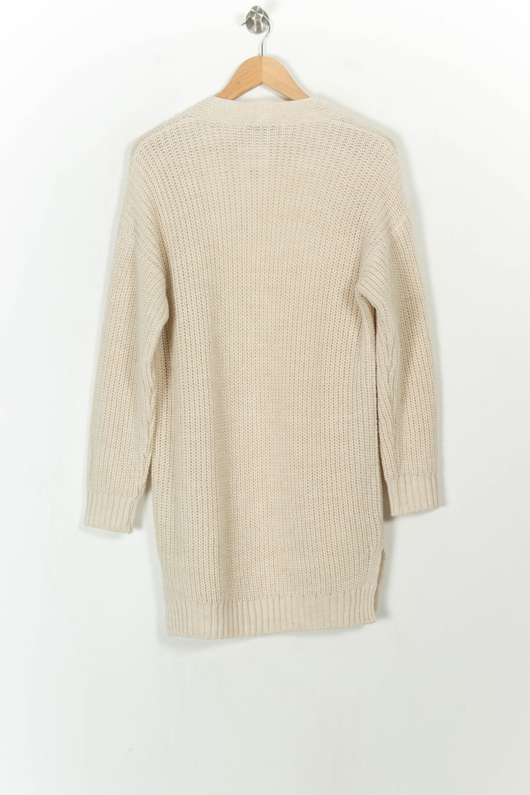 Gilet Long Beige - Taille XS/34 de la marque La Fée Maraboutée | PARAD112231 - Vendu par Paradigme - Image 5