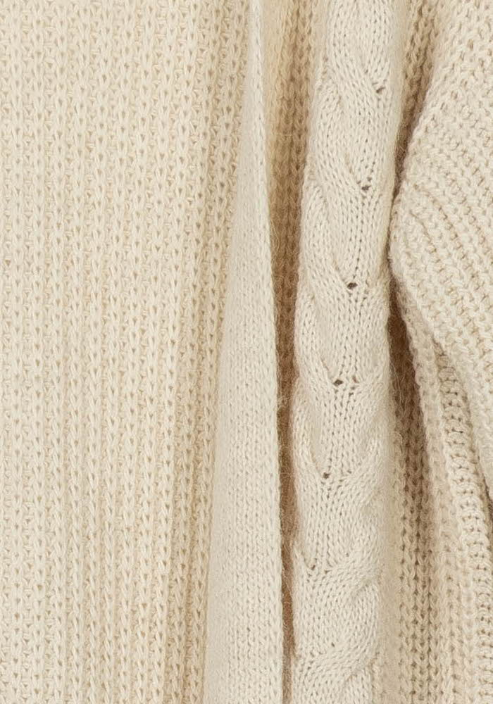 Gilet Long Beige - Taille XS/34 de la marque La Fée Maraboutée | PARAD112231 - Vendu par Paradigme - Image 3