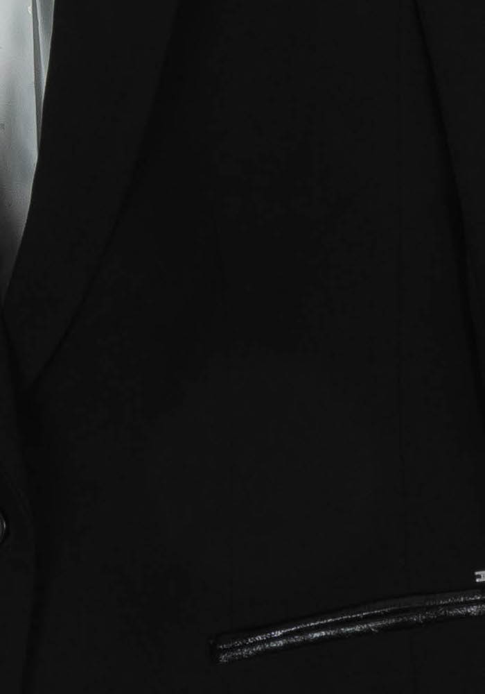 Blazer Noir - Taille S/36 de la marque IKKS | PARAD112233 - Vendu par Paradigme - Image 3