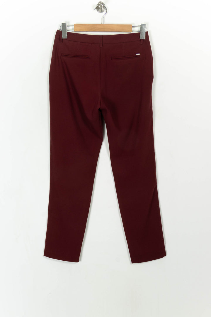 Pantalon Bordeaux - Taille M/38 de la marque IKKS | PARAD112238 - Vendu par Paradigme - Image 5