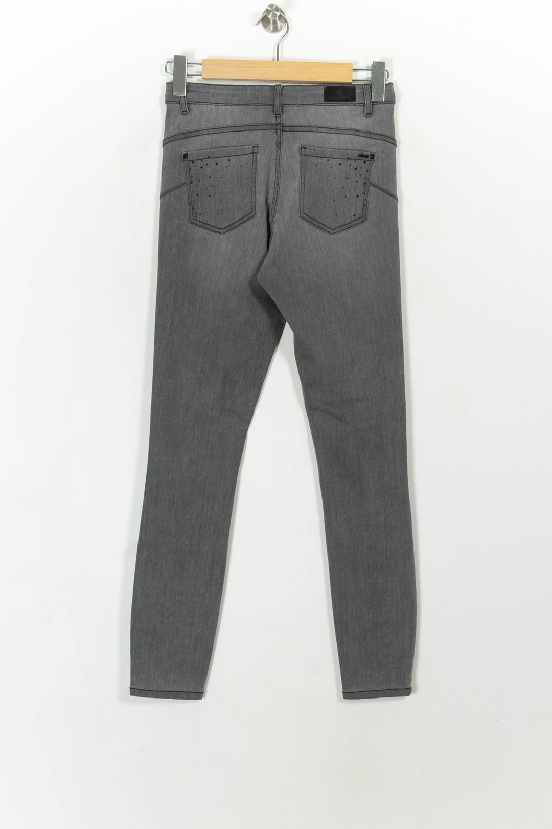 Jean Gris - Taille M/38 de la marque IKKS | PARAD112239 - Vendu par Paradigme - Image 5