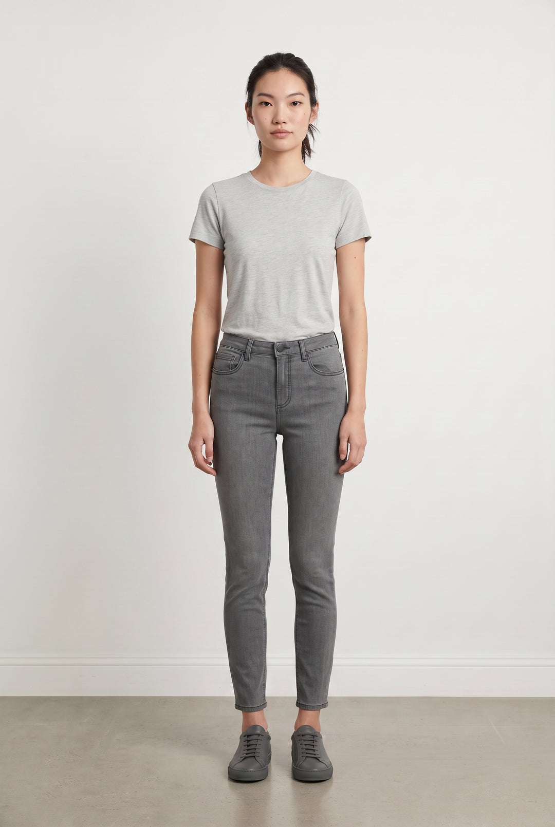 Jean Gris - Taille M/38 de la marque IKKS | PARAD112239 - Vendu par Paradigme - Image 1