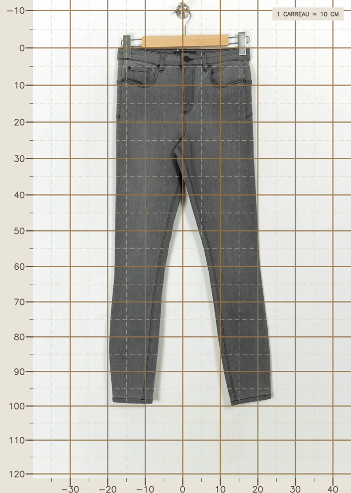 Jean Gris - Taille M/38 de la marque IKKS | PARAD112239 - Vendu par Paradigme - Image 4