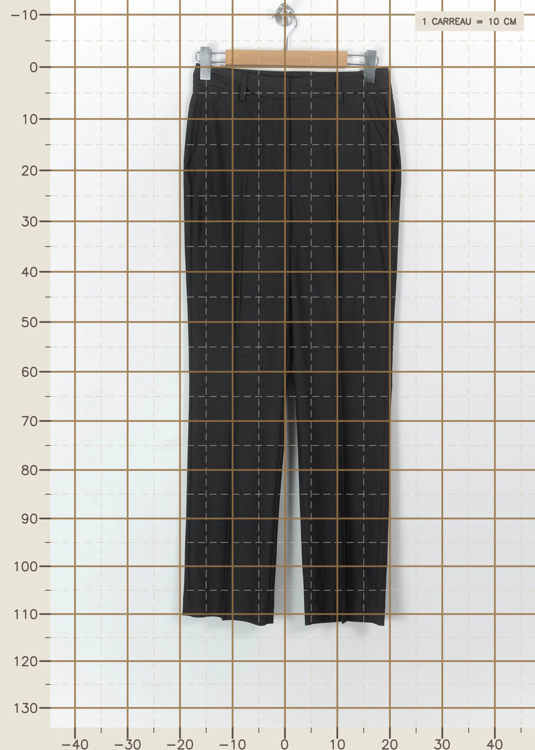 Pantalon De Costume Gris - Taille M/38 de la marque IKKS | PARAD112240 - Vendu par Paradigme - Image 4