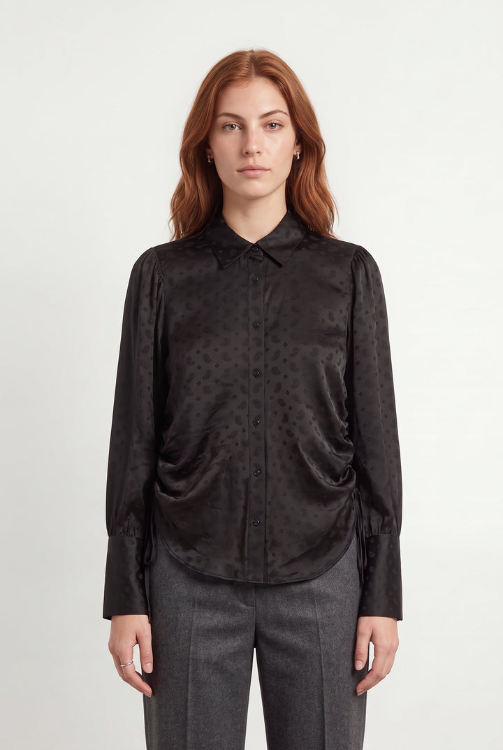 Chemisier Noire - Taille S/36