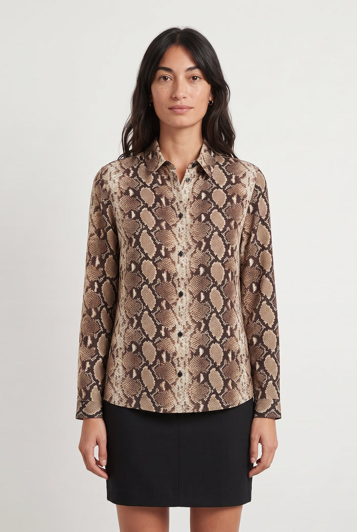 Chemisier Beige - Taille XS/34